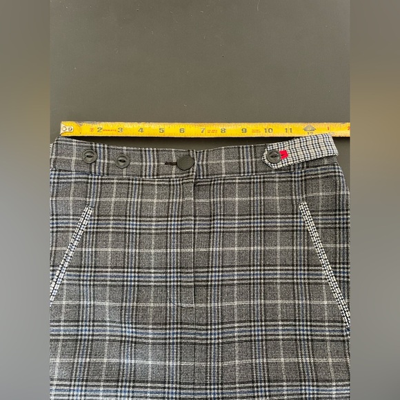 Women’s Rag &Bone Plaid Pencil Strait Skirt Size 00 - Picture 5 of 6